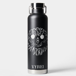 Schwarz-Weiß-Stammesauge Trinkflasche