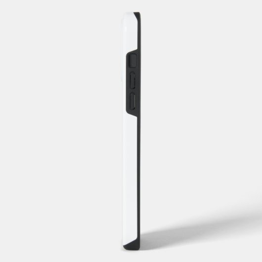 Schwarz-Weiß-Stammesdrache iPhone Hülle (Linke Seite)