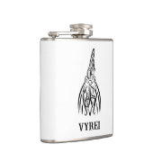 Schwarz-Weiß-Stammesliste Flachmann (Rechts)