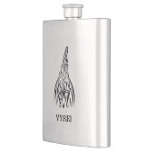 Schwarz-Weiß-Stammesliste Flachmann (Links)