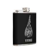 Schwarz-Weiß-Stammesliste Flachmann (Rechts)