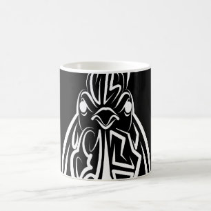 Schwarz-Weiß-Stammesliste Kaffeetasse