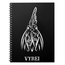 Schwarz-Weiß-Stammesliste Notizblock