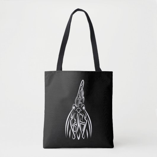 Schwarz-Weiß-Stammesliste Tasche (Vorderseite)