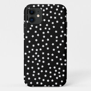 Schwarz-Weiß-Stars Case-Mate iPhone Hülle