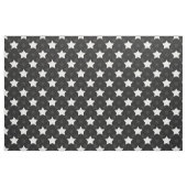 Schwarz-weiß Stars Textil Stoff (Fat Quarter (45,7 x 55,9 cm))