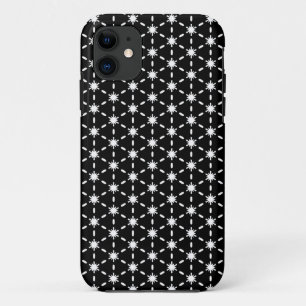 Schwarz-Weiß-Sternmuster Case-Mate iPhone Hülle