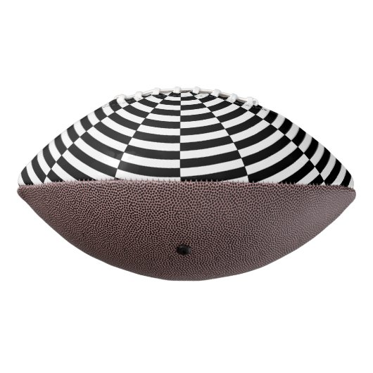 Schwarz-Weiß-Strahlung Football (Gedreht 270)