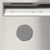 Schwarz-Weiß-Strahlung von Kenneth Yoncich Magnet (In Situ (Geschirrspüler))