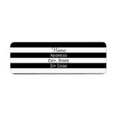 Schwarz-Weiß-Streifen (Vorne)