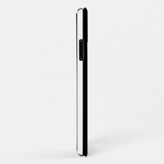 Schwarz-Weiß-Streifen Case-Mate iPhone Hülle (Hinten/Rechts)