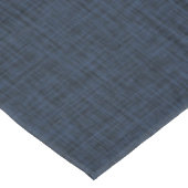 Schwarz-Weiß-Streifen-Crosshatsch Tischdecke (Schrägansicht)