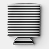 Schwarz-Weiß-Streifen Dosenkühler (Vorderseite)