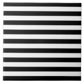 Schwarz-Weiß-Streifen Fliese (Vorderseite)