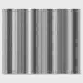 Schwarz-Weiß-Streifen Geschenkpapier (Flach)