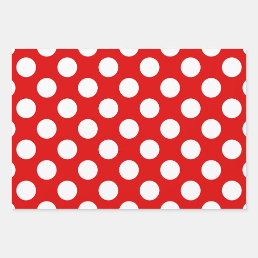 Schwarz-Weiß-Streifen Grüner Polka-Dot Geschenkpapier Set (Vorderseite)