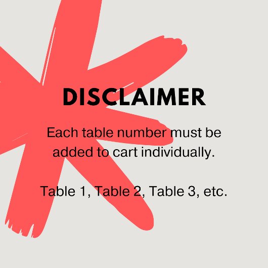 Schwarz-Weiß-Streifen Hochzeitsempfang Tischnummer