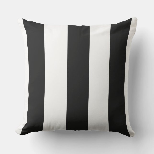 Schwarz-Weiß-Streifen im Inneren Kissen (Vorderseite)