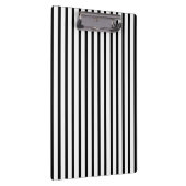 Schwarz-Weiß-Streifen Klemmbrett (Rechts)