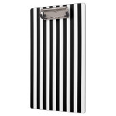 Schwarz-Weiß-Streifen Klemmbrett (Links)