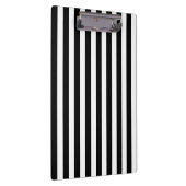 Schwarz-Weiß-Streifen Klemmbrett (Rechts)