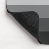 Schwarz-Weiß-Streifen mit Namen Mousepad (Ecke)