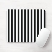 Schwarz-Weiß-Streifen Mousepad (Mit Mouse)
