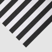 Schwarz-Weiß-Streifen Seidenpapier (Detail)