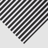 Schwarz-Weiß-Streifen Seidenpapier (Detail)