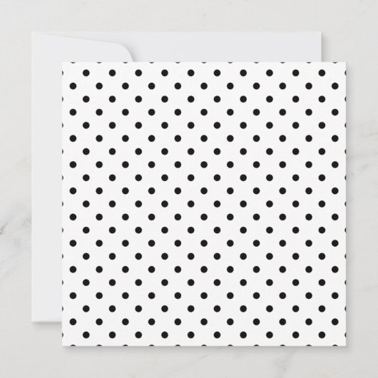 Schwarz-Weiß-Streifen Stork Babydusche Einladung (Rückseite)