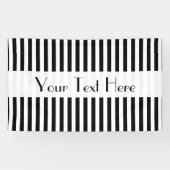 Schwarz-Weiß-Streifen, Streifenmuster, Linien Banner (Horizontal)