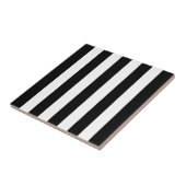 Schwarz-Weiß-Streifen, Streifenmuster, Linien Fliese (Seite)