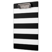 Schwarz-Weiß-Streifen, Streifenmuster, Linien Klemmbrett (Links)