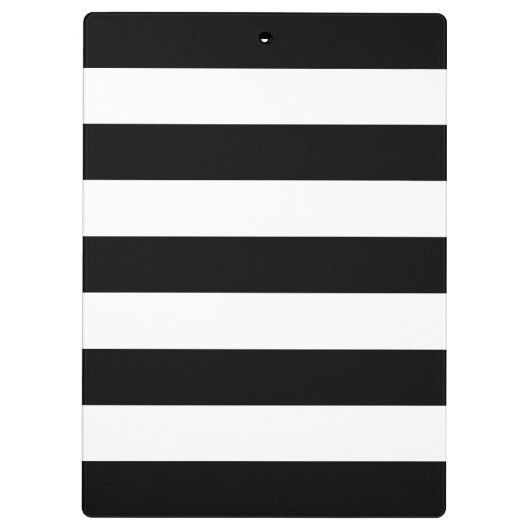 Schwarz-Weiß-Streifen, Streifenmuster, Linien Klemmbrett (Rückseite)