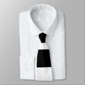 Schwarz-Weiß-Streifen, Streifenmuster, Linien Krawatte (Gebunden)