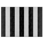 Schwarz-Weiß-Streifen, Streifenmuster, Linien Schneidebrett (Vorderseite)