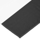 Schwarz-Weiß-Streifen, Streifenmuster, Linien Tischdecke (Schrägansicht)