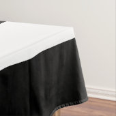 Schwarz-Weiß-Streifen, Streifenmuster, Linien Tischdecke (Beispiel)