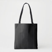 Schwarz-Weiß-Streifen Tasche (Vorderseite)