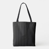 Schwarz-Weiß-Streifen Tasche (Rückseite)