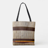 Schwarz-Weiß-Streifen Tasche (Rückseite)