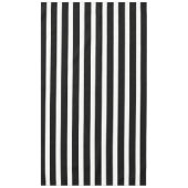 Schwarz-Weiß Streifen Tischdecke (Vorderseite)