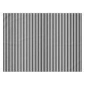 Schwarz-Weiß-Streifen Tischdecke (Vorderseite (Horizontal))
