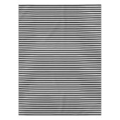 Schwarz-Weiß-Streifen Tischdecke (Vorderseite)