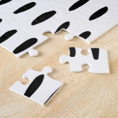 Schwarz-Weiß-Streifen: von Hand gezeichnet Puzzle (Seite)