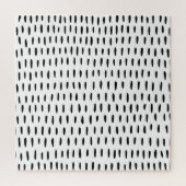 Schwarz-Weiß-Streifen: von Hand gezeichnet Puzzle (Vertikal)