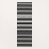 Schwarz-Weiß-Streifen Yogamatte (Rückseite)