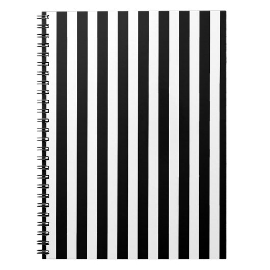 Schwarz-Weiß-Süßwaren Notizblock (Vorderseite)