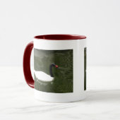 Schwarz-Weiß-Swan Tasse (Vorderseite Links)