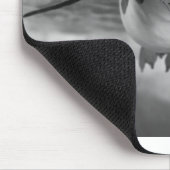 Schwarz-Weiß-Swimming-Pool Mousepad (Ecke)